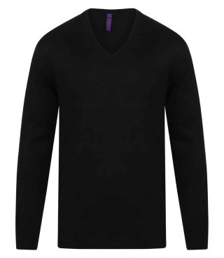 Henbury H760 Acrylic V Neck Sweater